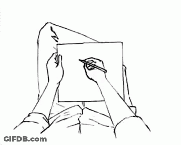 Sketch Inside Sketch Loop GIF