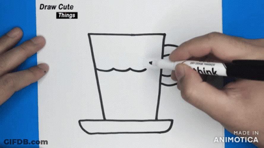 Sketch Of A Mug GIF