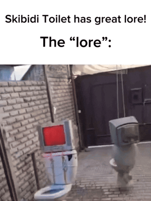 Skibidi Toilet Has Great Lore GIF