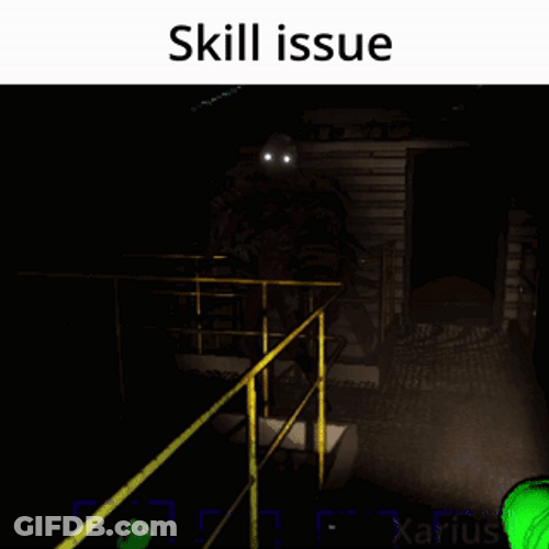 Skill Issue Lethal Company GIF