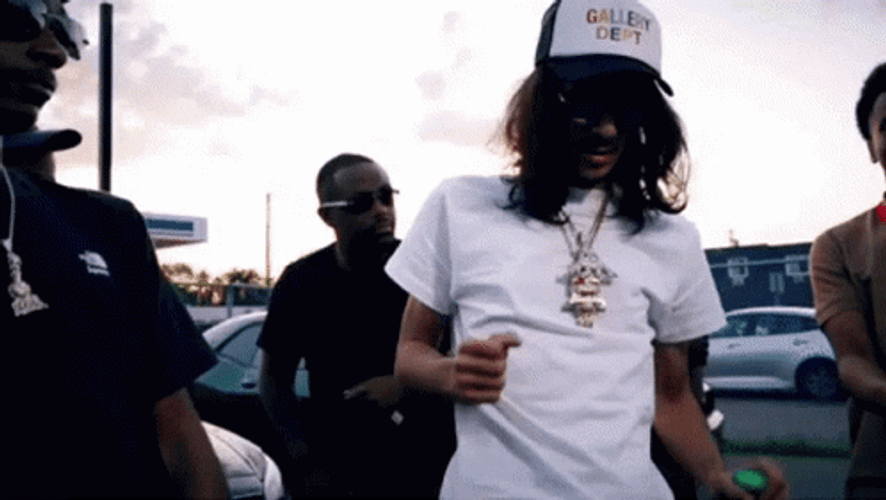 Skinny Babytron Dancing With Friends GIF