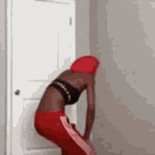 Skinny Person Twerking GIF