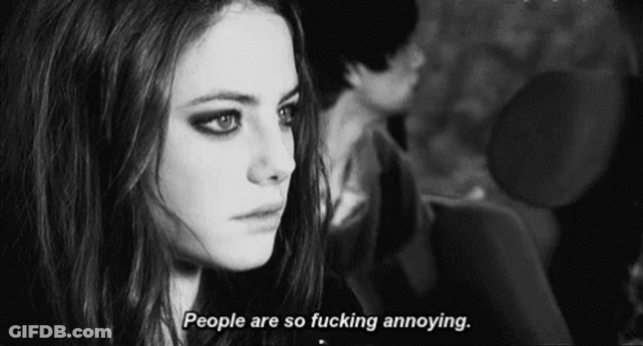 Skins Annoyed Effy Stonem People Are Annoying GIF