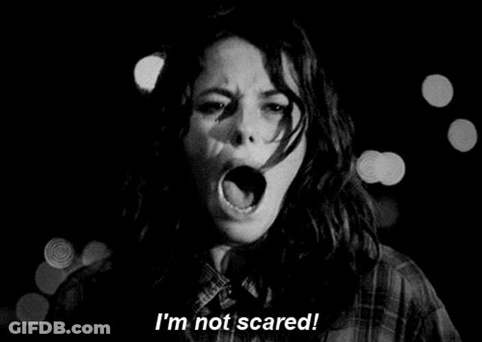 Skins Effy Stonem Screaming I'm Not Scared GIF
