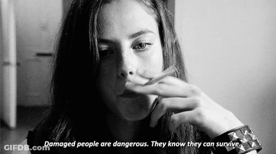 Skins Sad And Depressed Effy Stonem Smoking Cigarette GIF
