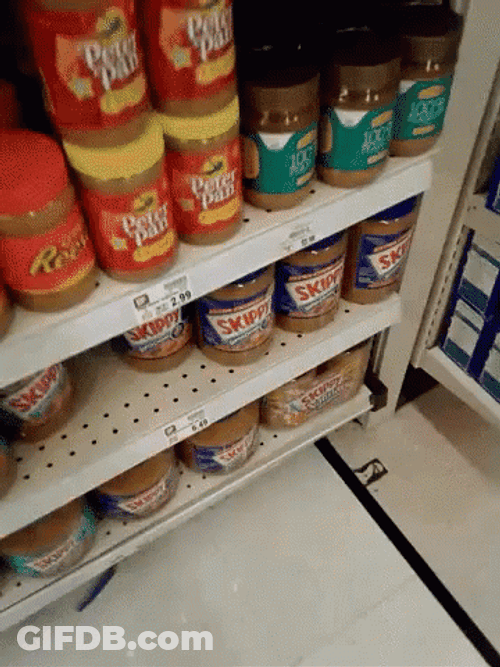 Skip And Drop Skippy Peanut Butter GIF