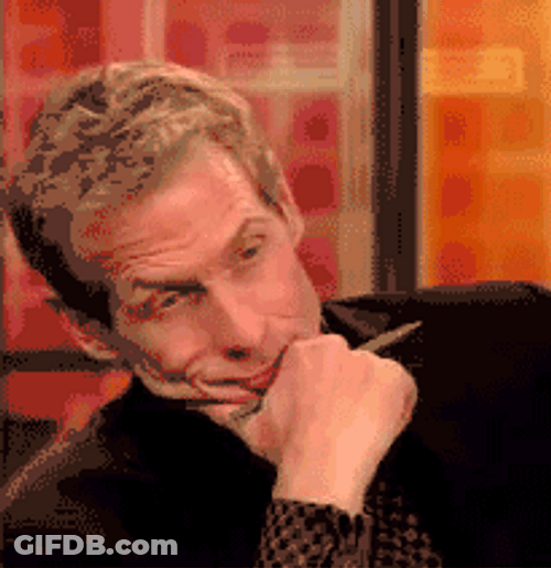 Skip Bayless Displeased Shaking Head No GIF