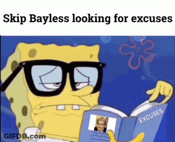 Skip Bayless Looking For Excuses GIF