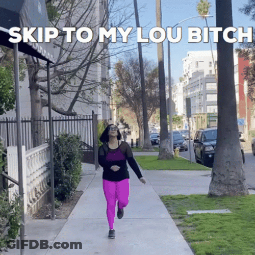 Skipping GIF