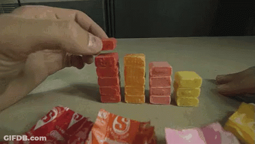 Skittles Candy Collection GIF