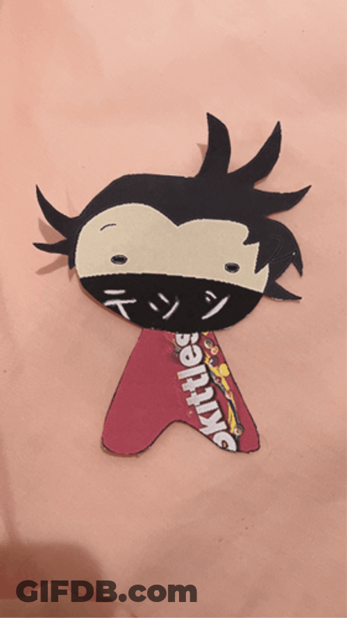 Skittles Candy Doodle Art GIF