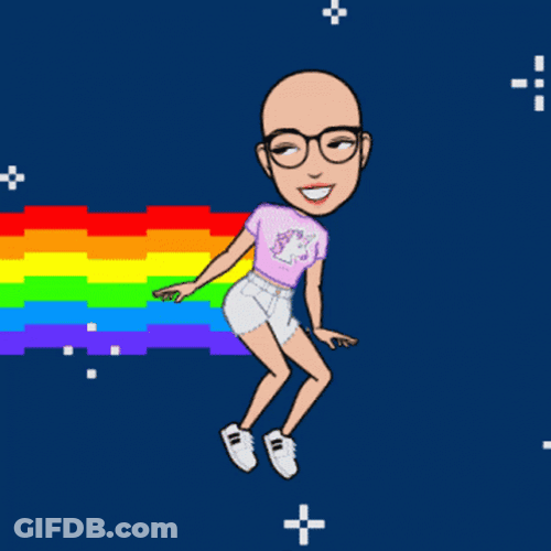 Skittles Candy Rainbow Ride GIF