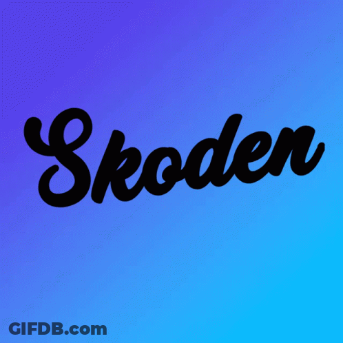 Skoden Vote Early Logo Blue Background GIF