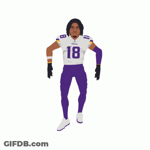Skol For Vikings Justin Jefferson GIF
