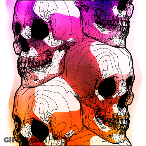 Skull Crushers Colorful GIF