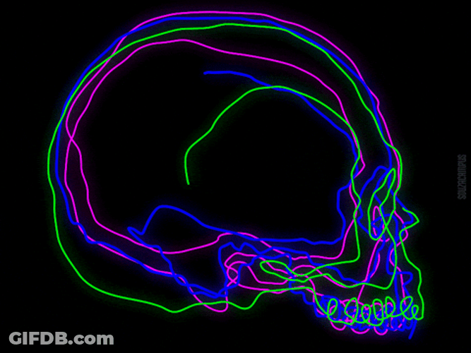 Skull Crushers Drawings GIF