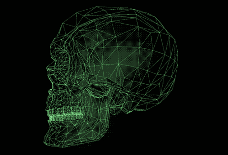 Skull Crushers Geometric GIF