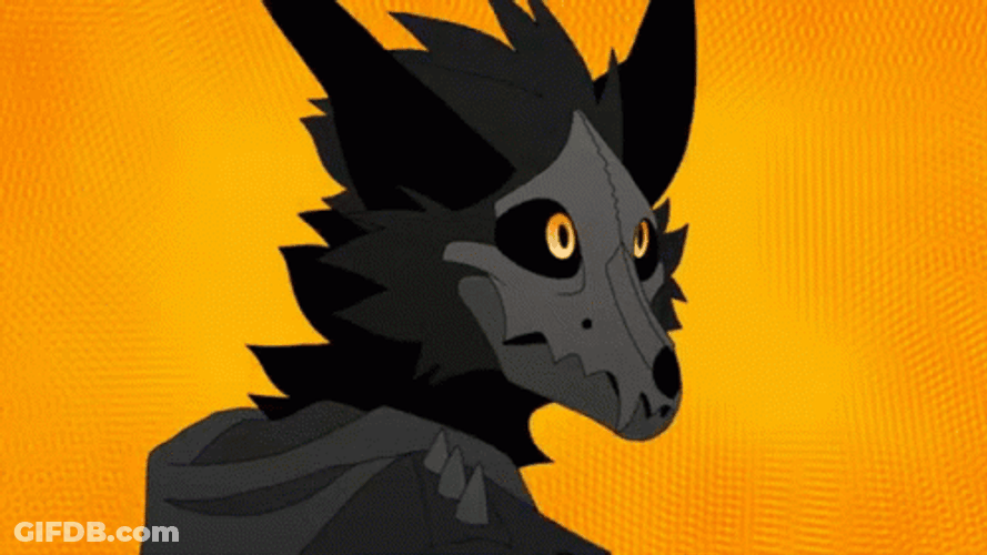 Skull Gaunt Dog Power House GIF