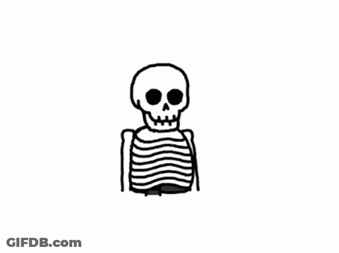 Skull Spooky Tuesday Taco Day GIF