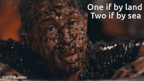 Skulls And Crosses Punishment Shall Begin To Rain Down GIF