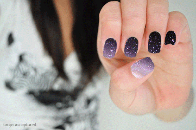 Sky And Universe Nail GIF