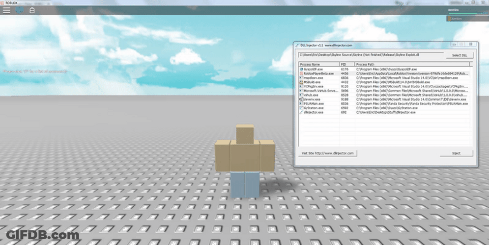 Sky Background Roblox GIF