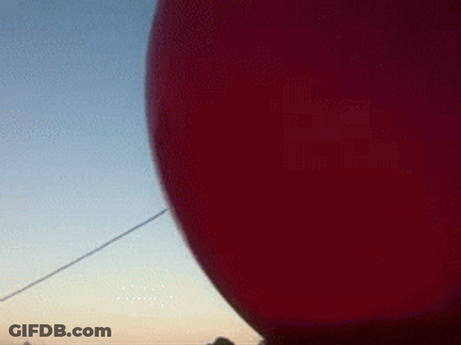 Sky Balloon Fly GIF