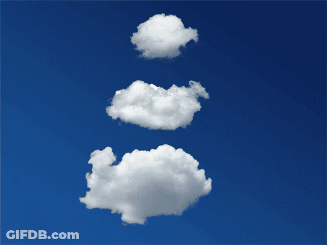 Sky Clouds Swing GIF