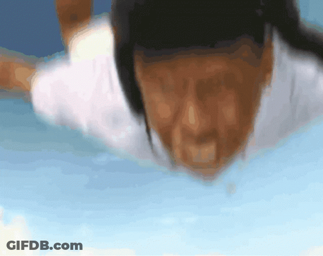 Sky Diving Fall Out GIF