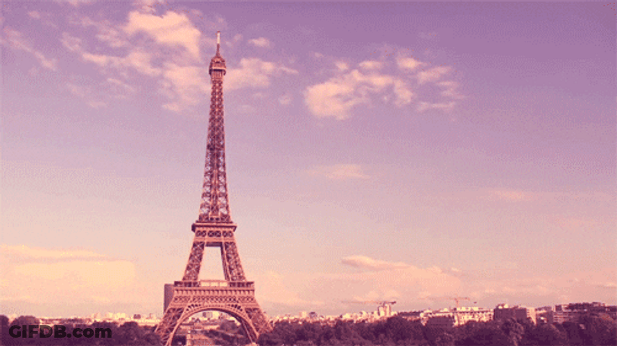 Sky Eiffel Tower Paris GIF