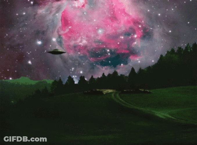 Sky Neon Galaxy GIF