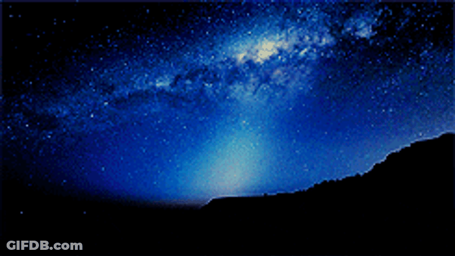 Sky Starry Night GIF