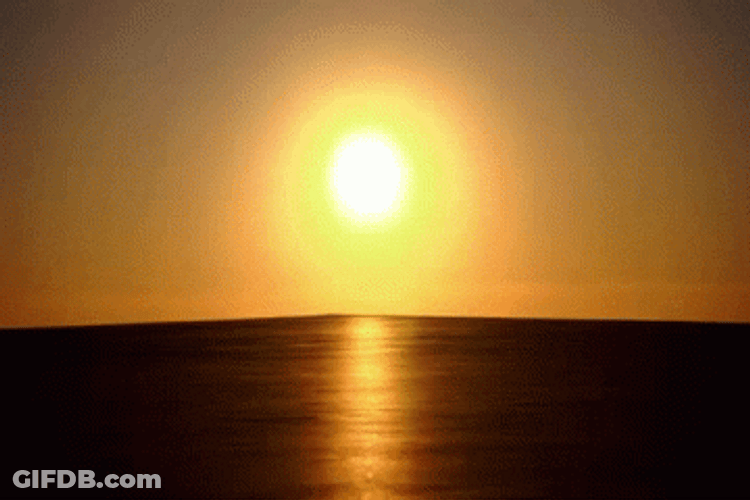 Sky Sunset Skateboarding GIF
