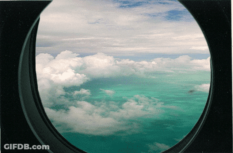 Sky Travel View GIF