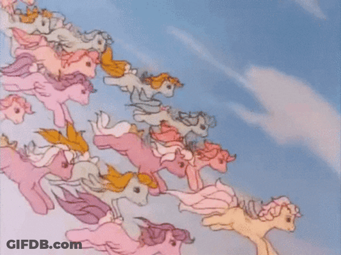 Sky War My Little Pony GIF