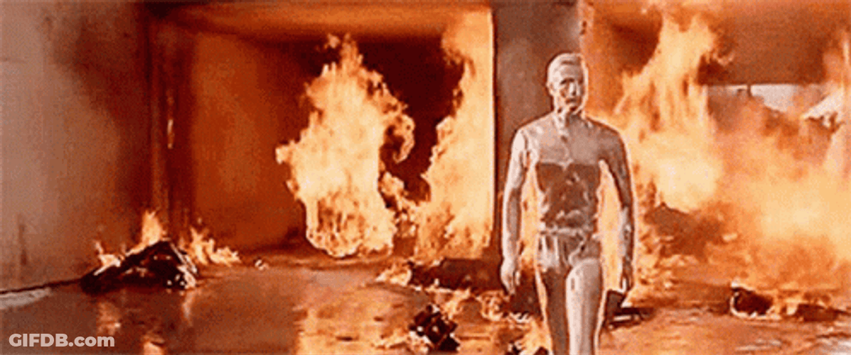 Skynet As Robert Patrick Running Fast GIF