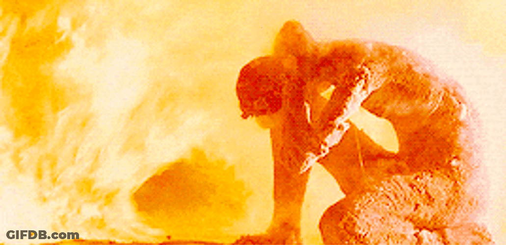 Skynet Being Blown Up Into Pieces GIF