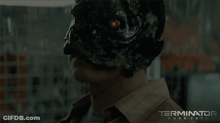 Skynet From Terminator Dark Fate GIF