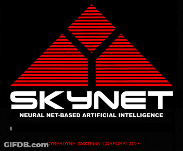 Skynet Logo Animation GIF