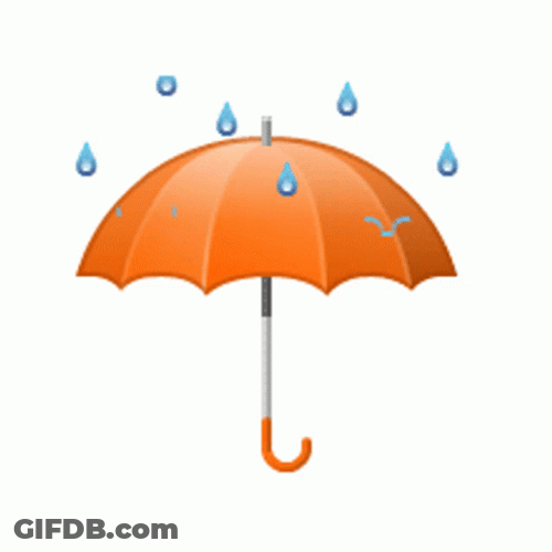 Skype Umbrella Emoticon GIF