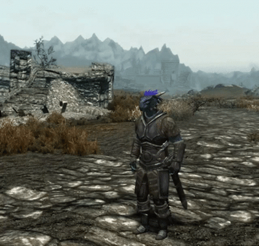 Skyrim Big Sword GIF