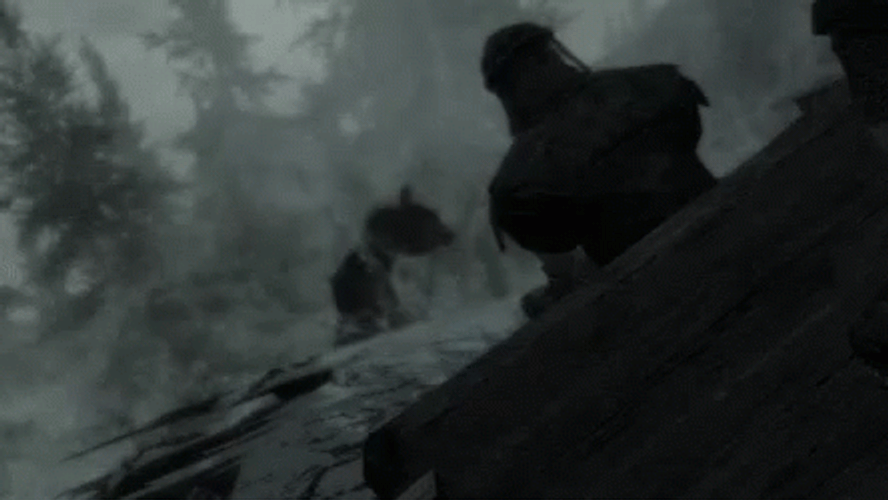 Skyrim Secret Opening Scene GIF