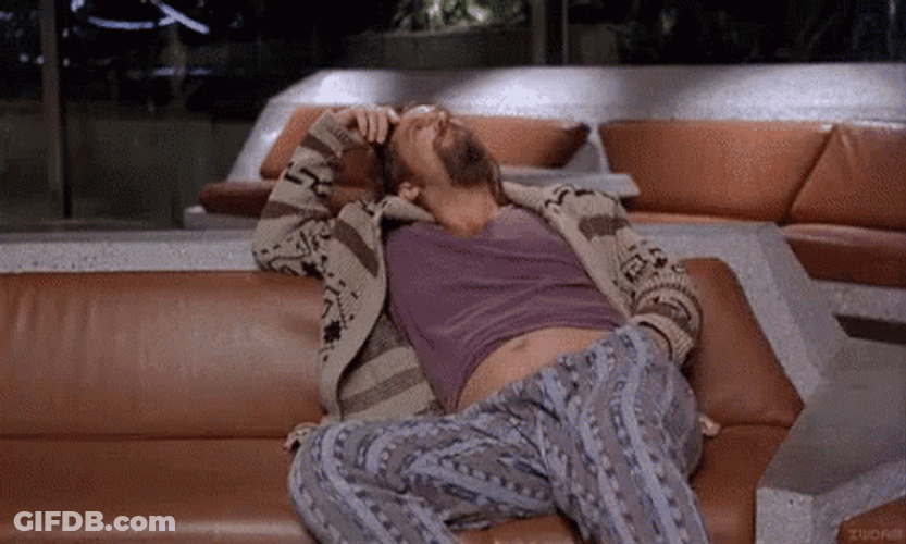 Slacker Man Not Doing Anything GIF