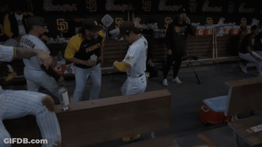 Slam Diego Padres Cowboy Dance GIF