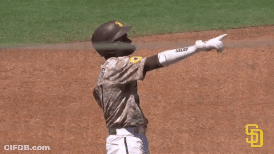 Slam Diego Padres Major League GIF