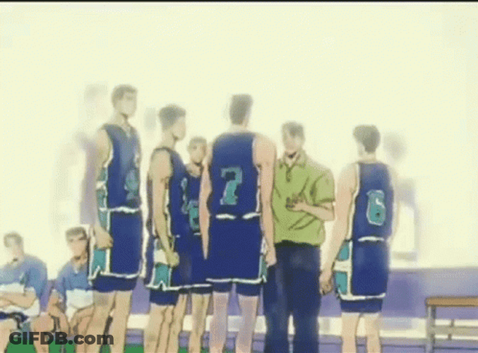 Slam Dunk Good Looking Sendoh Akira GIF