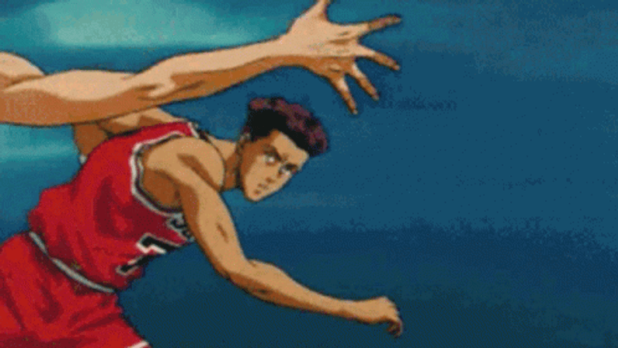 Slam Dunk Ryota Miyagi Amazing Ball Pass GIF