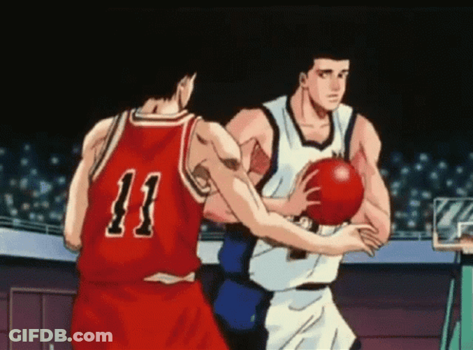 Slam Dunk Sendoh Get Away Move GIF
