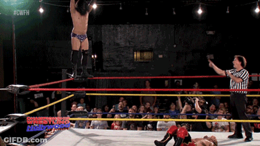 Slam Power Peoples With The Elbow GIF