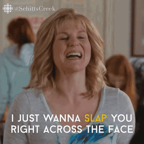 Slap Across Face Jocelyn Schitt GIF